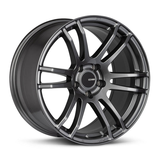 Enkei TSP6 18x8.5 35mm Offset 5x120 Bolt Pattern 72.6 Bore Gunmetal Wheel - 486-885-1235GM